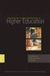 Improving Student Retention in Higher Education