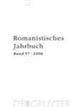 Romanistisches Jahrbuch 2006