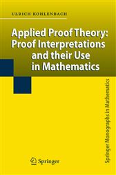 Applied Proof Theory
