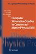 Computer Simulation Studies in Condensed-Matter Physics, 18