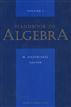 Handbook of Algebra