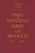 Table of Integrals, Series, and Products