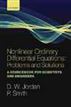 Nonlinear Ordinary Differential Equations