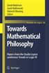 Towards Mathematical Philosophy