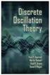 Discrete Oscillation Theory