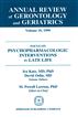 Annual Review of Gerontology and Geriatrics, 19 (1999)