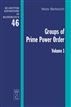 Berkovich, Yakov; Janko, Zvonimir: Groups of Prime Power Order. Volume 1
