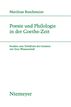 Poesie und Philologie in der Goethe-Zeit
