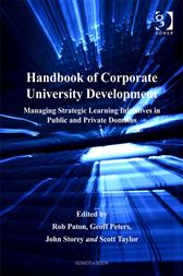 Handbook of Corporate University Development