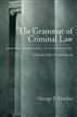 The Grammar of Criminal Law, 1