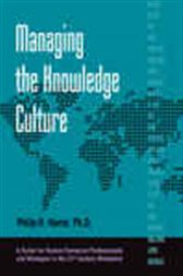Managing the Knowledge Culture