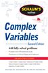 Schaum's Outline of Complex Variables, 2ed