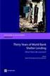 Thirty Years of World Bank Shelter Lending