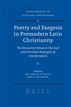 Poetry and Exegesis in Premodern Latin Christianity