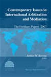 Contemporary Issues in International Arbitration and Mediation, 1 (2007)