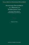 Sustainable Development As A Principle Of International Law
