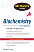 Schaum's Outline of Biochemistry, 3rd edition