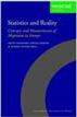 Statistics and Reality