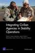 Integrating Civilian Agencies in Stability Operations