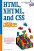 HTML, XML, CSS for the Absolute Beginner