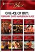 One-Click Buy: February 2010 Harlequin Blaze