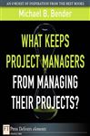What Keeps Project Managers from Managing Their Projects?