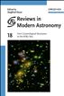 Reviews in Modern Astronomy