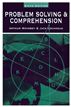 Problem Solving & Comprehension