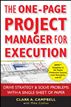 The One-Page Project Manager for Execution