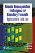 Domain Decomposition Techniques for Boundary Elements