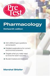Pharmacology PreTest Self-Assessment and Review 13th Edition