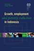 Growth, Employment and Poverty Reduction in Indonesia