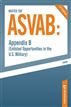 Master the ASVAB--Appendix B: Enlisted Opportunities in the U.S. Military