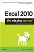 Excel 2010: The Missing Manual