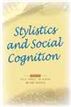 Stylistics and Social Cognition