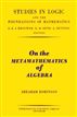 On the metamathematics of algebra