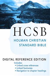 The Holy Bible: HCSB Digital Reference Edition