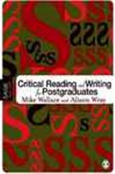Critical Reading and Writing for Postgraduates