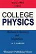 College Physics, 3: Mechanics, Electricity and Magnetism