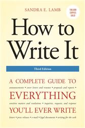 How to Write It, Third Edition