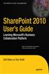 SharePoint 2010 User's Guide