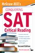 McGraw-Hill's Conquering SAT Critical Reading