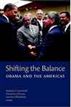 Shifting the Balance