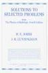 Solutions to Selected Problems
