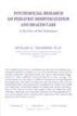 Psychosocial Research on Pediatric Hospitalization and Health Care