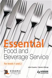 Essential Food and Beverage Service for Levels 1 and 2