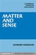 Matter and Sense