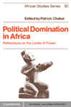 Political Domination in Africa