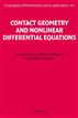 Contact Geometry and Nonlinear Differential Equations