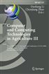Computer and Computing Technologies in Agriculture III